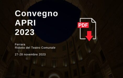 Slide Convegno APRI 2023
