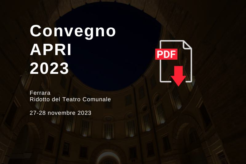 Slide Convegno APRI 2023